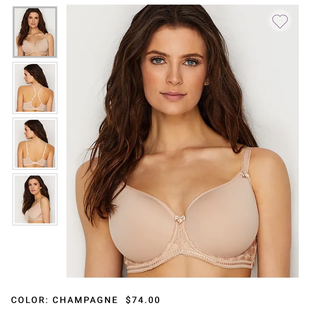 Women's Champagne Bra